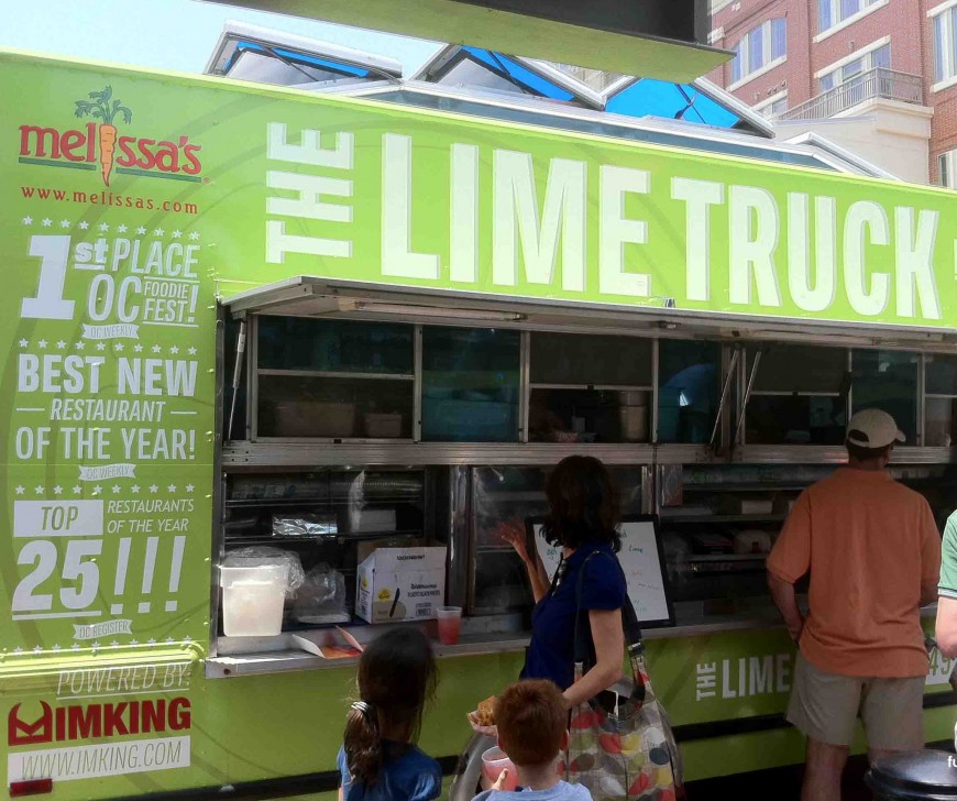 the great food truck race - lime truck