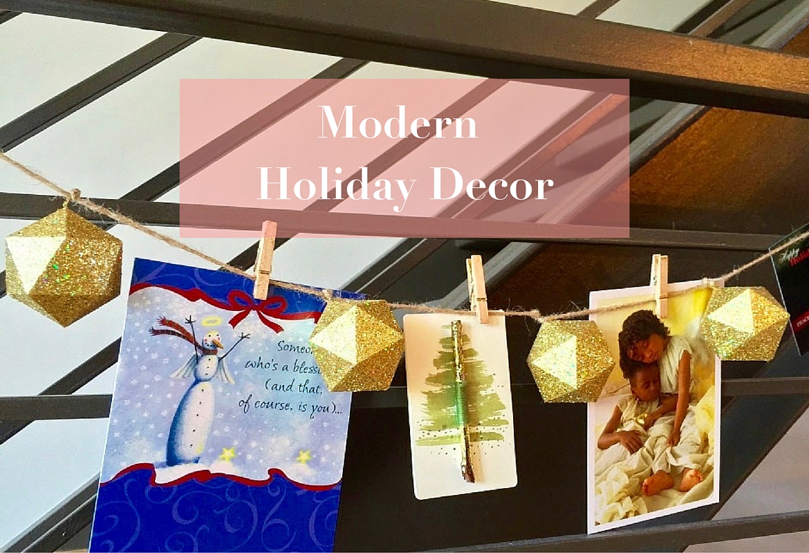 Modern Holiday Decor http://iamsherrelle.com